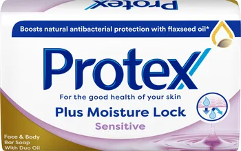 Mýdlo Protex Plus Moisture Lock Sensitive hydratační tuhé mýdlo pro citlivou pokožku 90 g