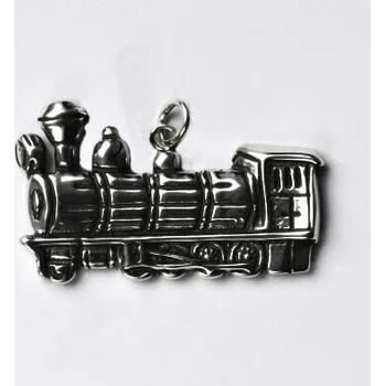 Přívěsek Stříbrný přívěsek lokomotiva - P213 (Stříbrný přívěsek vlak)