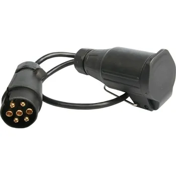 Příslušenství pro přívěs Redukce do zásuvky 7/13pin, kabel 0,3 m, MULTIPA