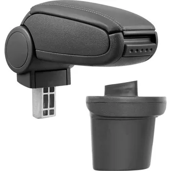 Loketní opěrka Loketní opěrka Škoda Fabia I, černá kůže