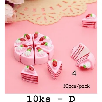 Čína Příslušenství k panenkám (jídlo) Barva: 10ks - D