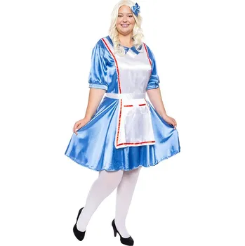 Karnevalový kostým Funiglobal - Plus size kostým Alenka pro ženy - XXL