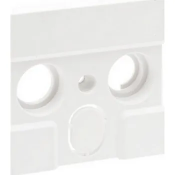 vypínač Legrand Niloé Step krytka zásuvky TV-R-SAT 30mm bílá 863184