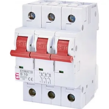 Jistič Jistič ETI ETIMAT Colour 3p B 10A 10kA 002100314