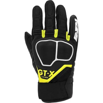 Moto rukavice Rukavice x-gt, spidi (černá/žlutá fluo, vel. xl)