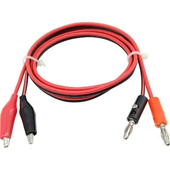 Vývojová deska Testovací kabel s krokosvorkami 0.5m