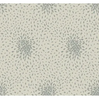 Tapeta York Béžovo-stříbrná vliesová tapeta s listy, MD7105, Modern Metals, York, velikost 0,68 x 8,2 m