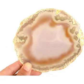 Přírodní kámen Achát přírodní plátek z Brazílie 137g
