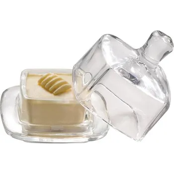 Nádoba na med Máselnička skleněná, 90x90 mm | APS, 15926