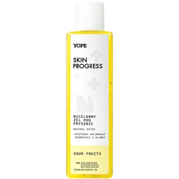 Koupelová kosmetika Yope Sour Fruits micelární sprchový gel, 200 ml