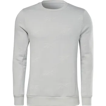 Pánská mikina pánská mikina REEBOK - PURE GREY 3 - L (Reebok Ri Aop Crew)