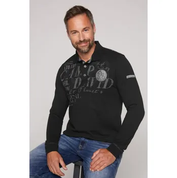 Camp David POLOTRIČKO CG2307-3032-21 XXL, Černá