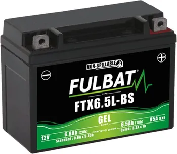 Motobaterie Fulbat FTX6.5L-BS 12V 6.8Ah 85A