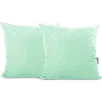 Povlak na dekorativní polštářek Povlaky na polštáře DecoKing Axel mátové, velikost 40x40*2