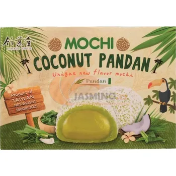 Bonbon BAMBOO H. Mochi rýžové koláčky - Kokos Pandan 180g