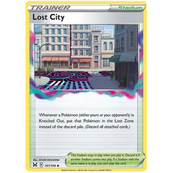 Karetní hra Pokémon TCG Lost City 161/196