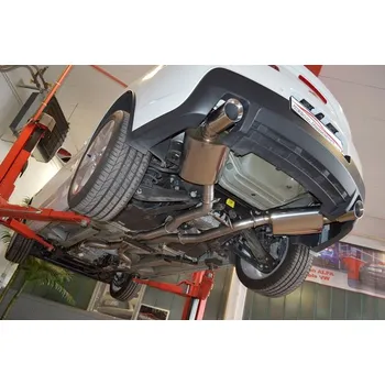 Tlumič výfuku 76mm sportovní tlumič výfuku- Duplex Chevrolet Camaro Coupe - s certifikátem ECE (970905D-X3-X)