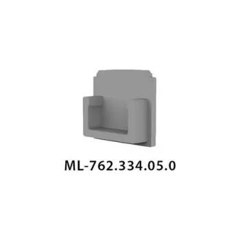 Stavební profil Koncovka LED profilu AA bez otvoru McLED ML-762.334.05.0