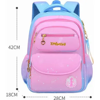 Ortopedický voděodolný školní batoh - Jianbianfen