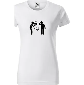 Dámské tričko - Cože Barva: Černá, Velikost: XL