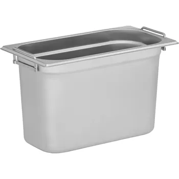 Nerezový dřez Gastronádoba s úchyty GN 1/3 200 mm z nerezové oceli | TECHNICA, Cold Line