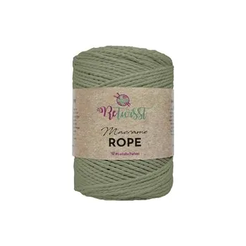 Příze ReTwisst Macrame Rope 3 mm - khaki