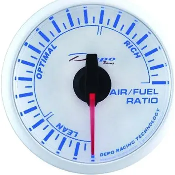 Budík Budík DEPO racing Poměr palivo / vzduch - Super white série