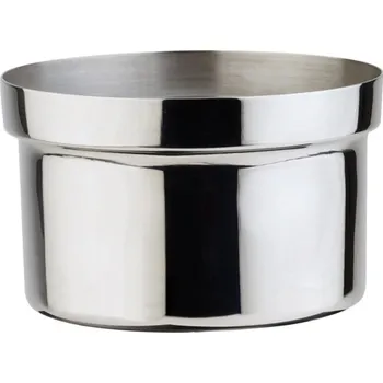 Hotové jídlo Mísa kulatá z nerezové oceli, průměr 230 mm | APS, 30052