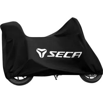 Plachta na motorové vozidlo Plachta na motorku SECA Top Case černá S