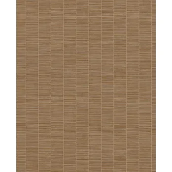 Tapeta Eijffinger Hnědá vliesová tapeta na zeď, imitace bambusu, 333433, Emerald, Eijffinger, velikost 0,7 x 10 m