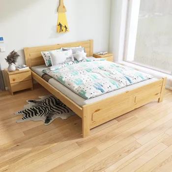 Postel PCZ Postel z masivu Ela 120 x 200 cm - barva Přírodní