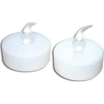 Svíčka Čajová svíčka LED 30x35 bílá