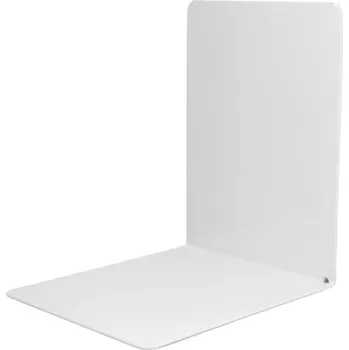 Zarážka na knihu Bílá zarážka na knihy 13x12 cm