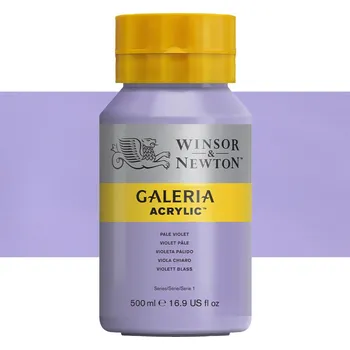 Výtvárné potřeby Akrylová barva Winsor & Newton 500ml - Pale Violet