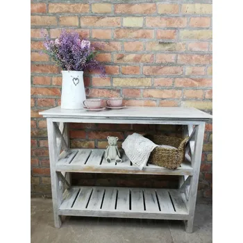 regál Vintage policový regál - provence