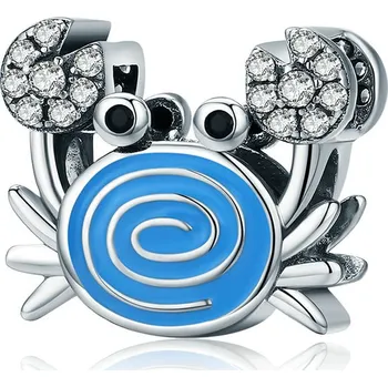 Přívěsek Elenys stříbrný přívěsek Třpytivý krab