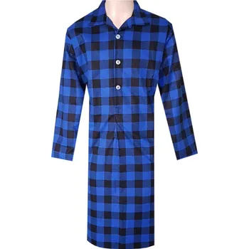 Pánská noční košile Pánská Noční Košile Flanel FOLTÝN NKF04 Velikost: 4XL, Materiál: Flanel