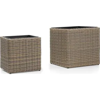 Květináč NOELA Květináč HAREN, průměr 45 + 37 cm - 2ks v balení