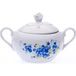 Český porcelán, a.s., Dubí Cukřenka s oušky, 300 ml, pomněnky, Český porcelán Dubí