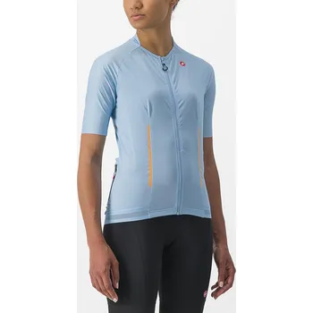 cyklistický dres Castelli Endurance W Jersey M světle modrá - 10 % pro přihlášené BFEXTRA10