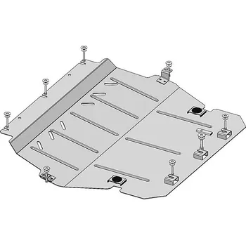 Kryt motoru Ocelový kryt motoru a převodovky Toyota ProAce 2017-