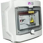 Kompletní DC nástěnná rozvodnice pro FVE ETI RFVE1100/8-DC1/1-16-EMT2 1 string IP65 001105401