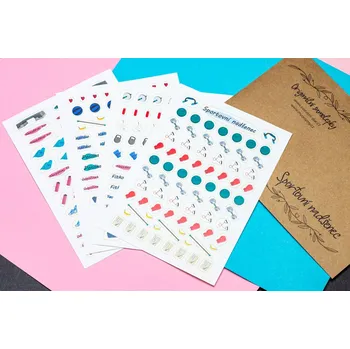 Diář Samolepky do diáře - Sportovní nadšenec