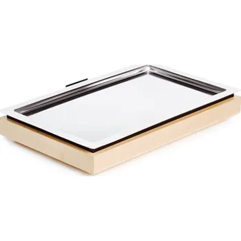 Chladící tác z nerezové oceli GN 1/1 530x325x85 mm, barva javor | APS, Frames