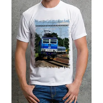 Pánské tričko tričko s lokomotivou 362 024 146
