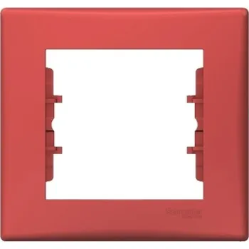 vypínač Schneider Electric Sedna rámeček červená SDN5800141