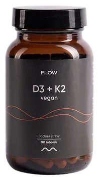 FLOW Nutrition D3 + K2 90 cps.