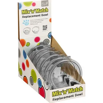 Miska pro psa Náhradní vnitřek misky – Transparent Smoke