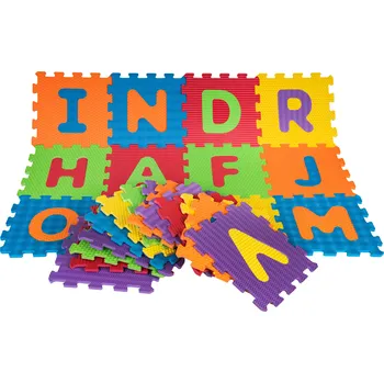 Hrací deka RKToys Hrací podložka Písmenka 32 x 32 cm 26 ks