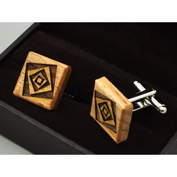 Manžetový knoflíček Manžetové knoflíčky - squares